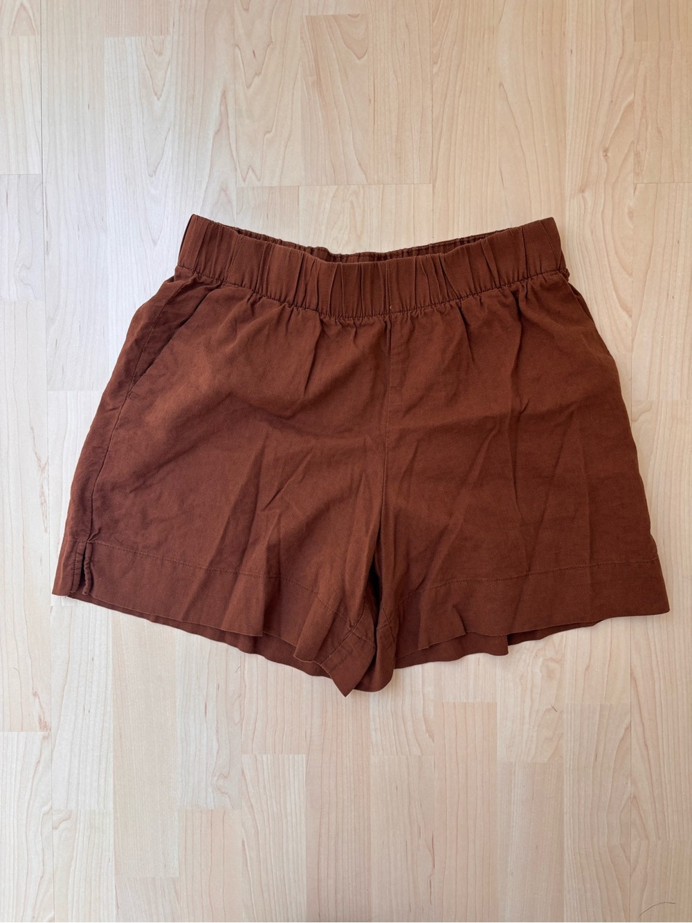 GAP Linen Blend Pull-On Shorts 🤎